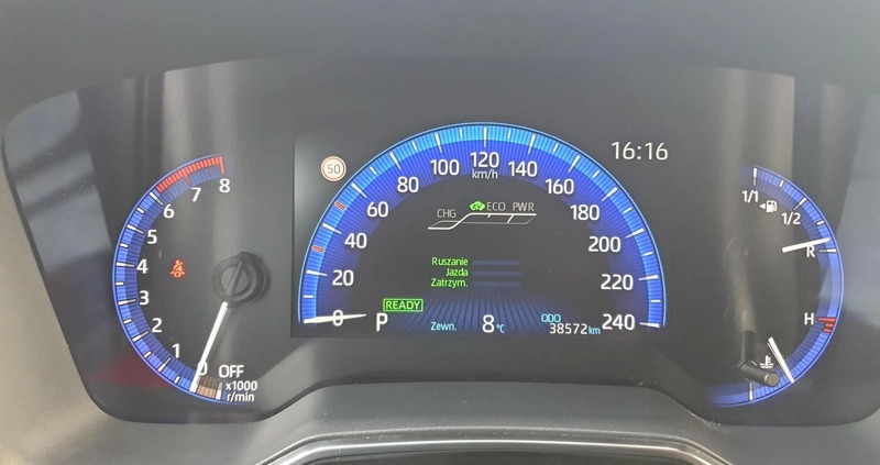 Toyota Corolla cena 108900 przebieg: 38572, rok produkcji 2019 z Tuczno małe 352